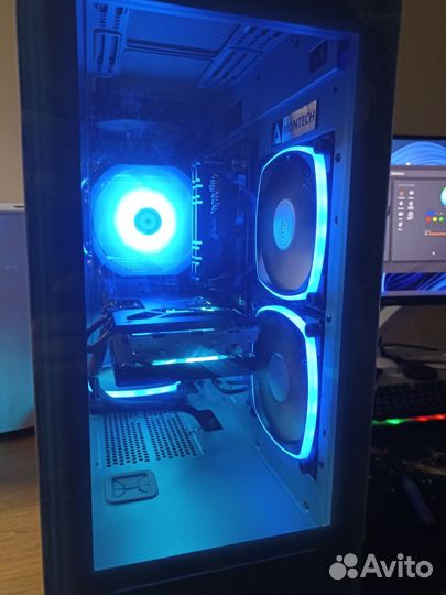 Мощный пк i5 13400f + RX7700XT