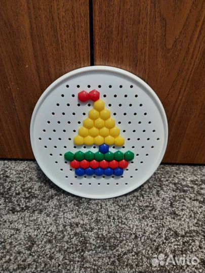 Мозайка детская круглая 80 элементов