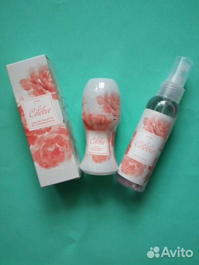 Женский парфюмерный набор Avon Celebre 3 продукта