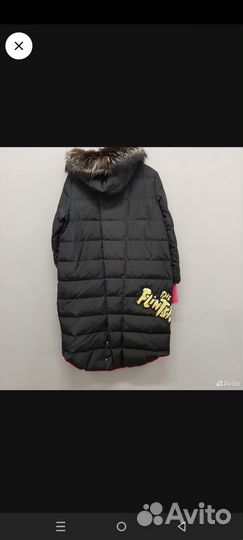 Пуховик женский 46 48 размер с мехом