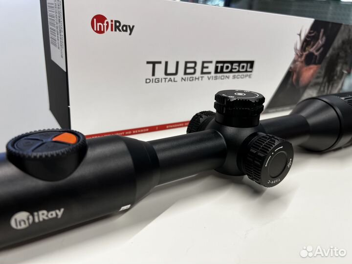 Цифровой прицел iRay Tube TD50L, ик фонарь