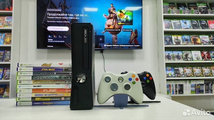 Xbox 360 прошитый с играми
