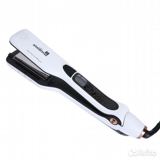 Паровой выпрямитель для волос steam plus