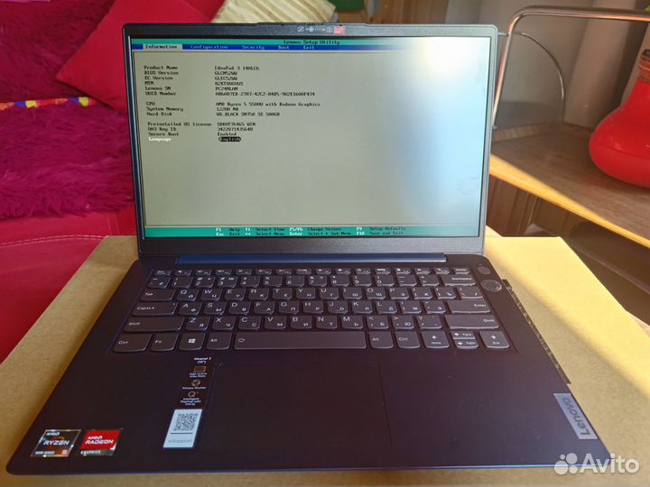 Ультрабук Lenovo ideapad 3 14ALC6 R5