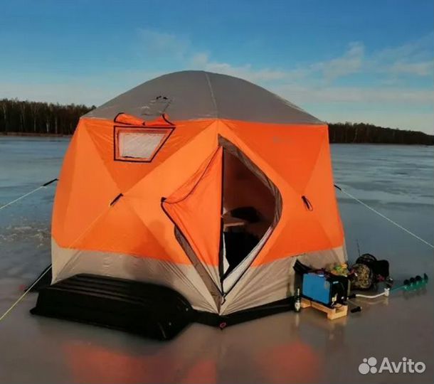 Дизельный отопитель для палатки и рыбалки