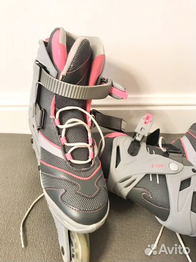 Роликовые коньки жен Re:action b105w 41 р