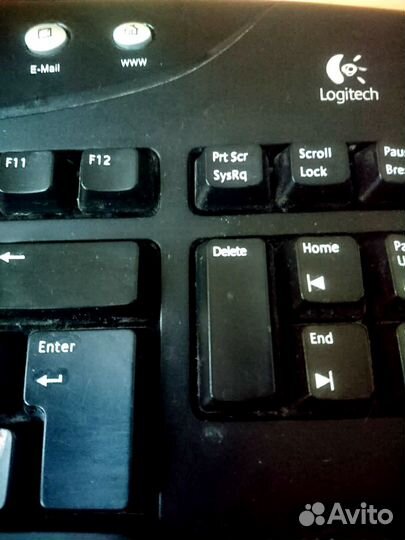 Клавиатура Logitech Keyboard Wired PS/2