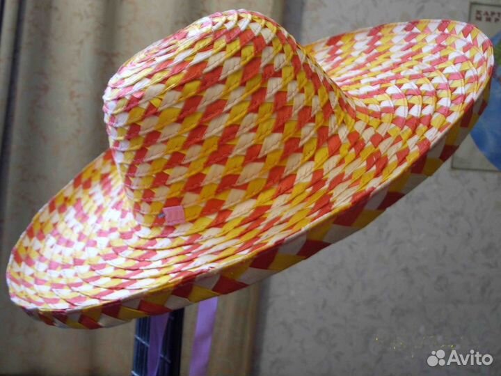 Соломенная шляпа СССР новая