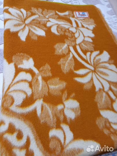 Одеяло шерстяное СССР новое