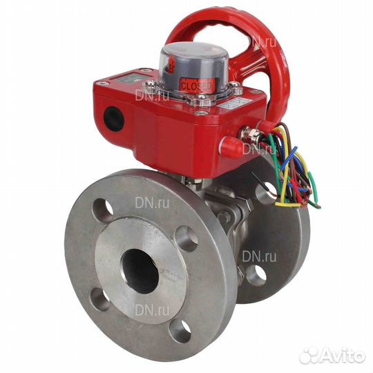 Кран шаровой DN.ru BV3232P(2pc) -FP-F-ISO-H Ду150 Ру16 полнопроходной двухходовой, нержавеющая сталь