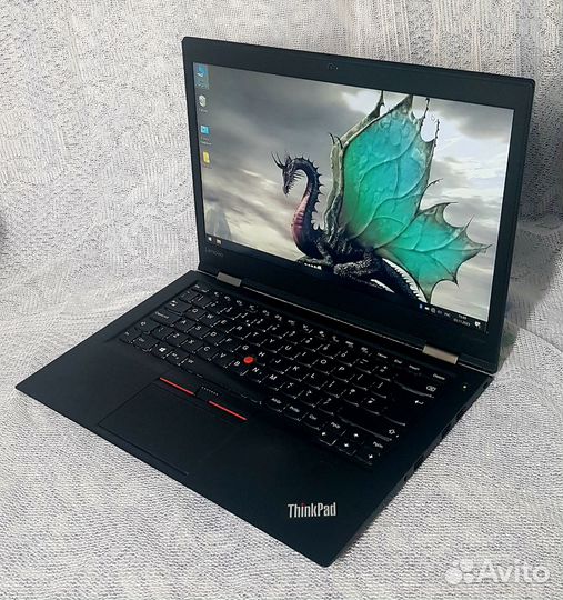 Классный X1 carbon gen 4 на i5-6200u ips