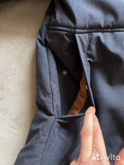 Зимняя куртка button blue 152