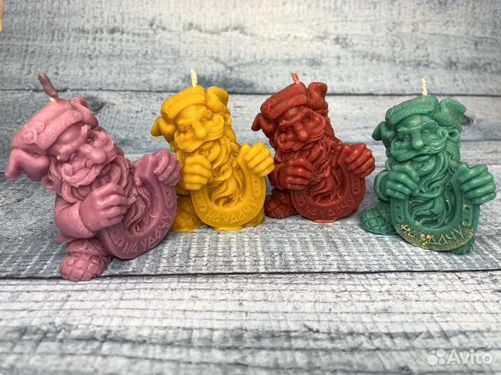 Свечи восковые ручной работы