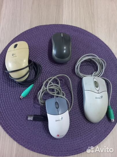 Мыши проводные, беспроводная