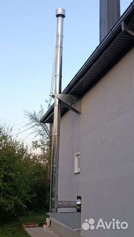 Монтаж дымоходов и вентиляции