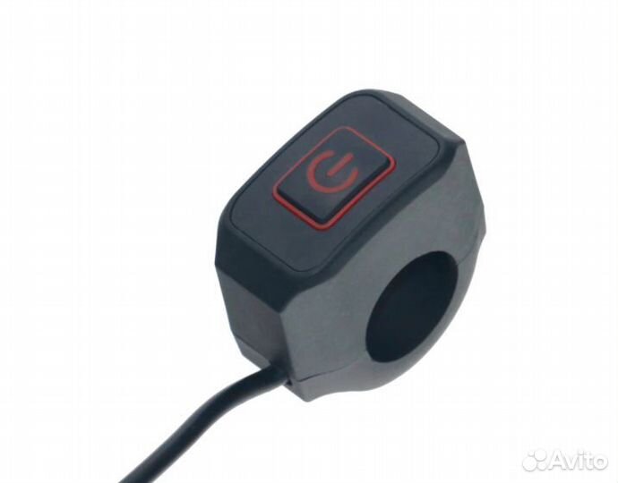 Кнопка на руль в корпусе с подсветкой