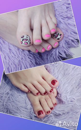 Маникюр с покрытием гель лак
