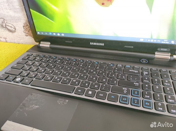 Бодрый ноут Samsung Core i7-2630qm + Ram 8Gb