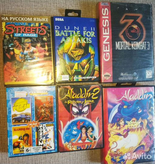 Игры Sega Genesis / Megadrive