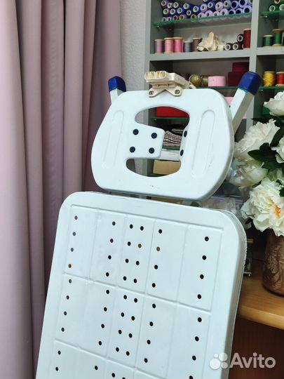 Большая гладильная регулирующаяся доска с розеткой