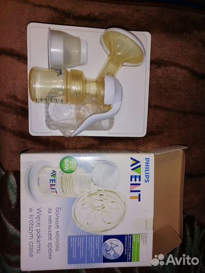 Молокоотсос avent ручной