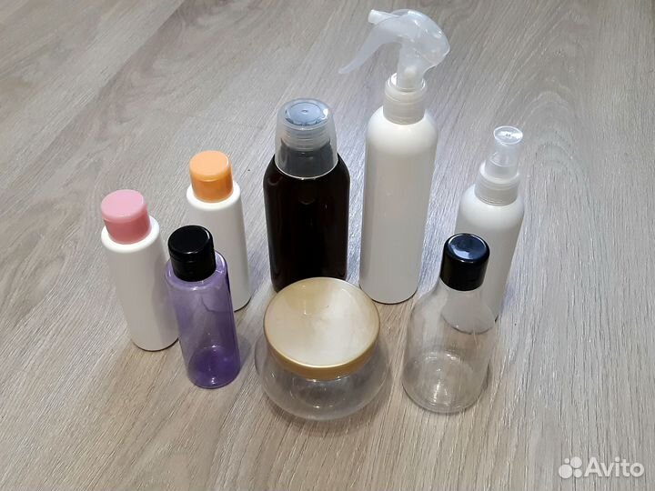 Баночки флаконы от косметики