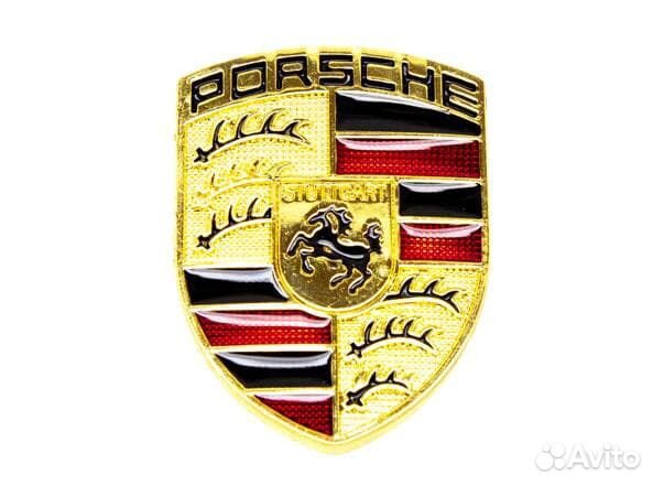 Эмблема Porsche металл