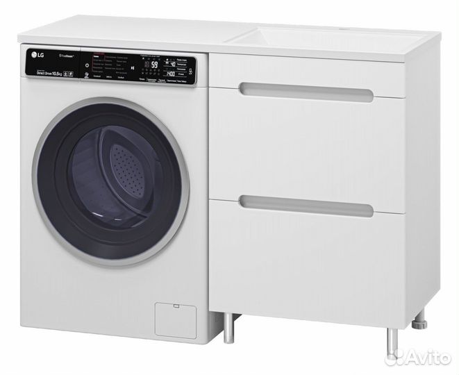 Тумба с раковиной Misty Байкал Э-Бай06055-022Я