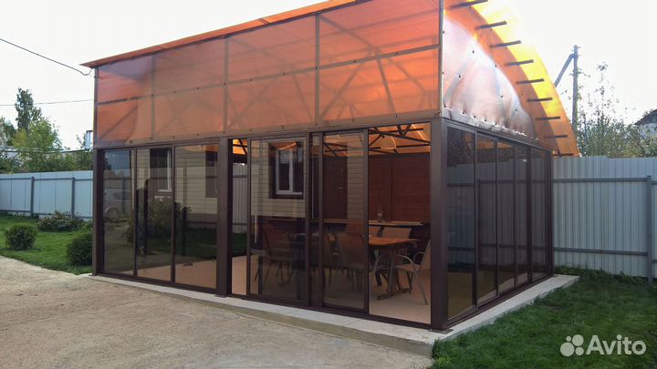 Зимний сад / Алюминиевые конструкции