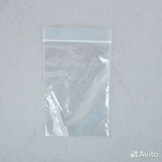 Пакет zip lock 7 х 10 см, 30 мкм