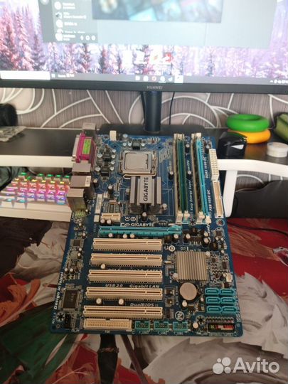 Материнская плата lga 775 ddr3
