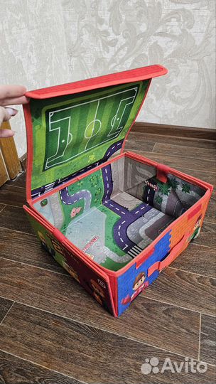 Коробка для хранения + игровой коврик магнит 2