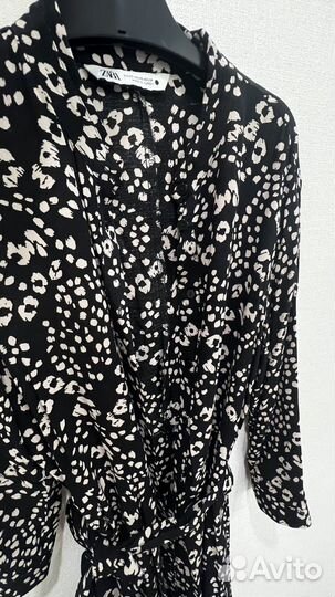Платье рубашка zara xs