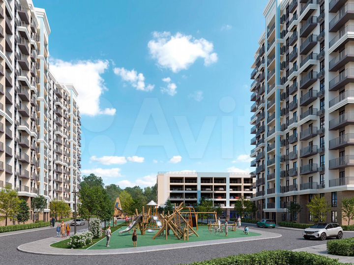 1-к. квартира, 36,3 м², 1/14 эт.