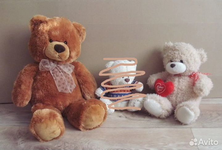 Мягкая игрушка медведь, медвежонок