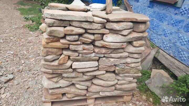 Камень плитняк природный бу