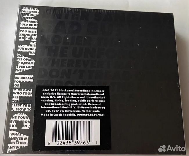 Metallica Black List (4CD) Digibook