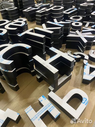 Световые буквы. Вывески. Наружная реклама