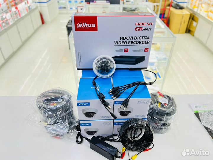 Готовый комплект видеонаблюдения Dahua №8