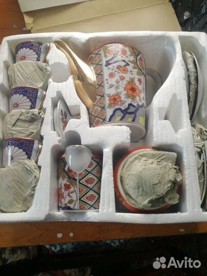 Чайно-Столовый фарфоровый сервиз, производство Япо