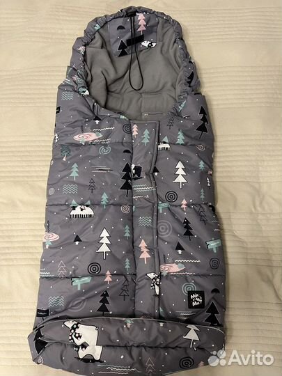 Конверт в коляску на зиму