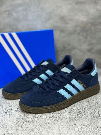 Кроссовки Adidas Spezial синие