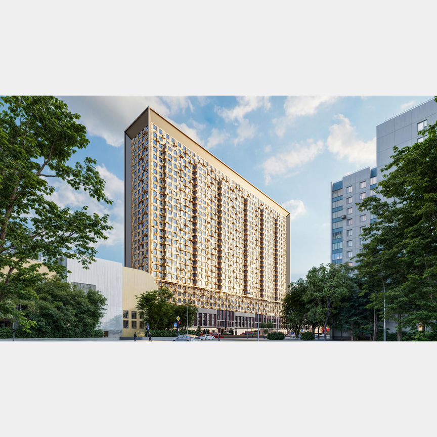 2-к. квартира, 52,7 м², 25/28 эт.