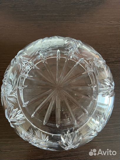 Салатник хрустальный