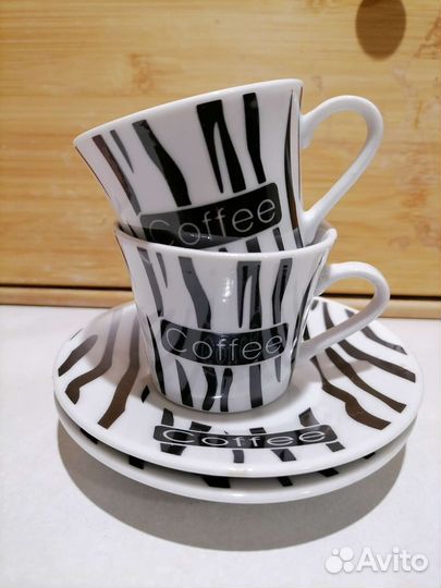 Кофейная пара чашка набор