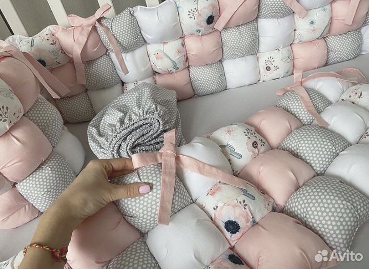 Бортики в кроватку