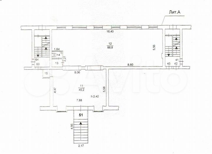 Сдам торговое помещение, 138.5 м²