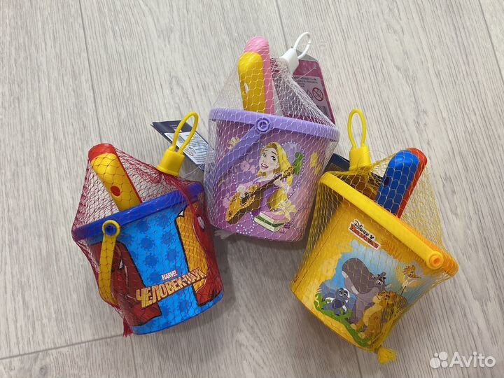 Песочный набор игрушки