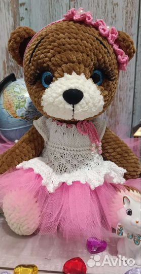 Вязаный мишка