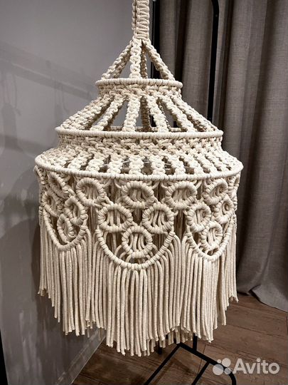 Плетеный шнур хлопковый без сердечника